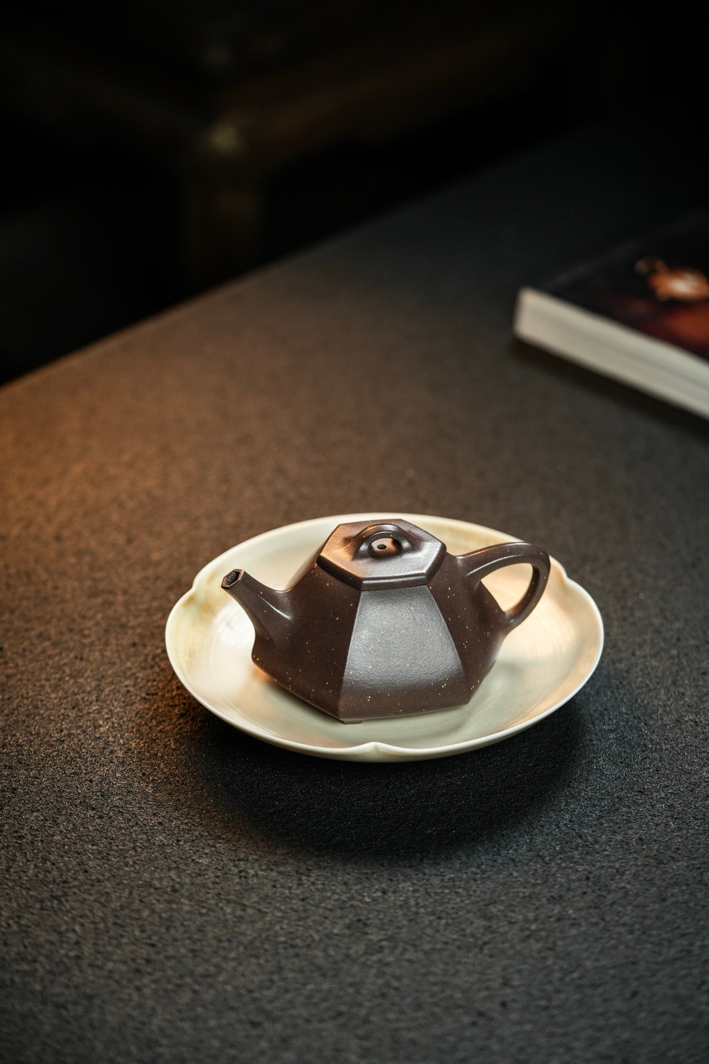Liu Fang Shi Piao 150cc - Yixing Zisha Purple Clay Teapot