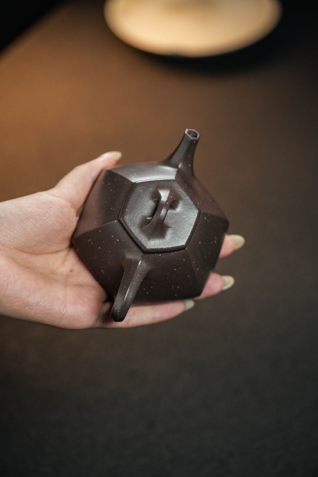 Liu Fang Shi Piao 150cc - Yixing Zisha Purple Clay Teapot