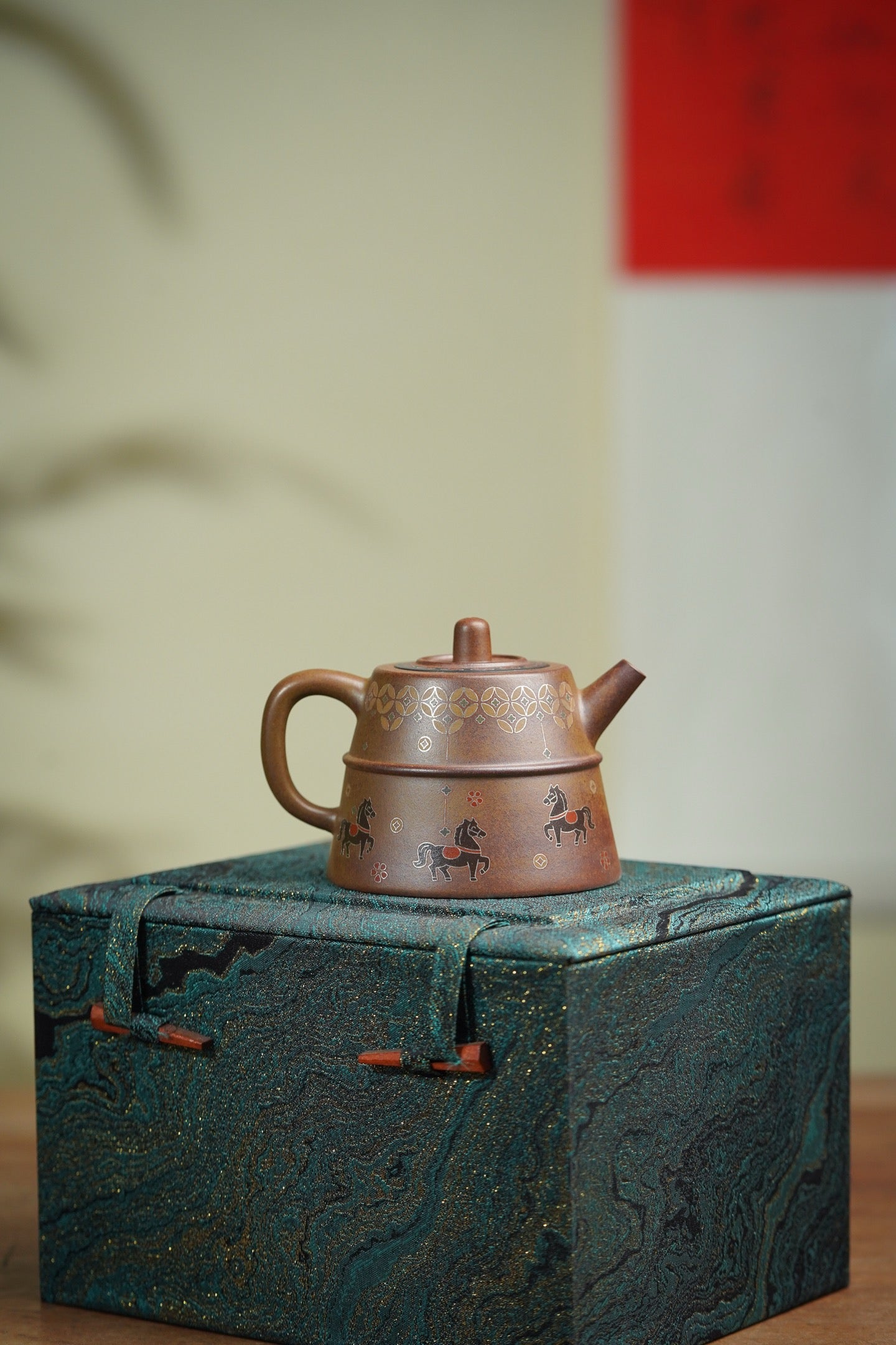 Shu Yao Jing 160cc - Yixing Zisha Purple Clay Teapot