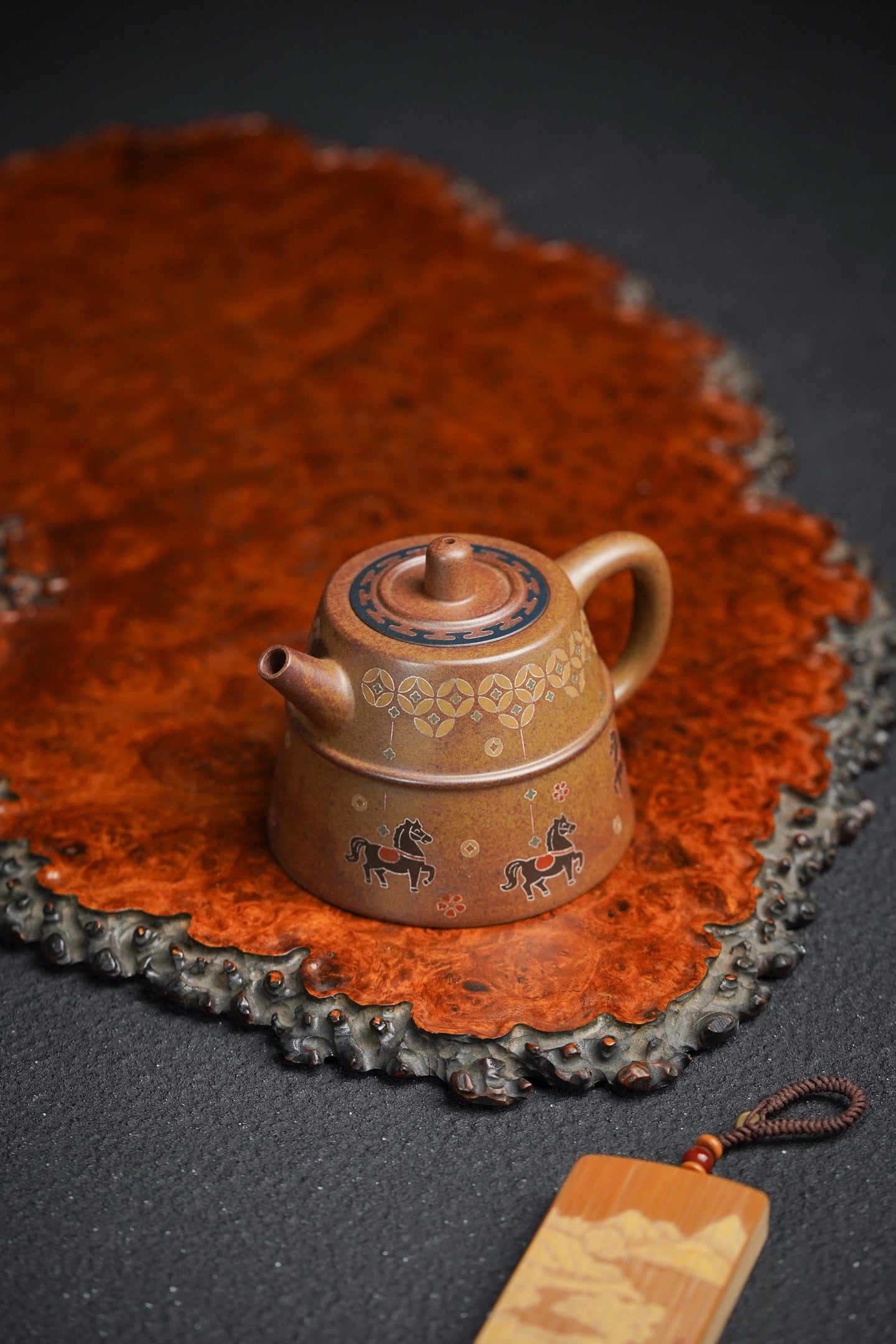 Shu Yao Jing 160cc - Yixing Zisha Purple Clay Teapot