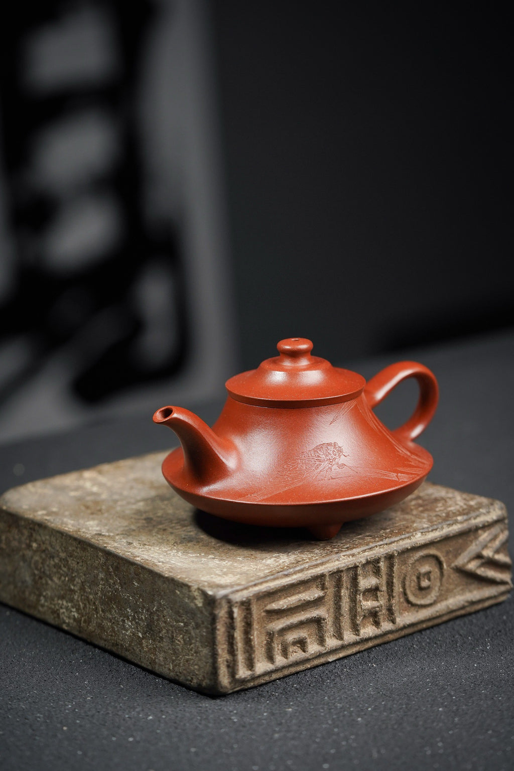 Yun Lu 185cc - Yixing Zisha Purple Clay Teapot