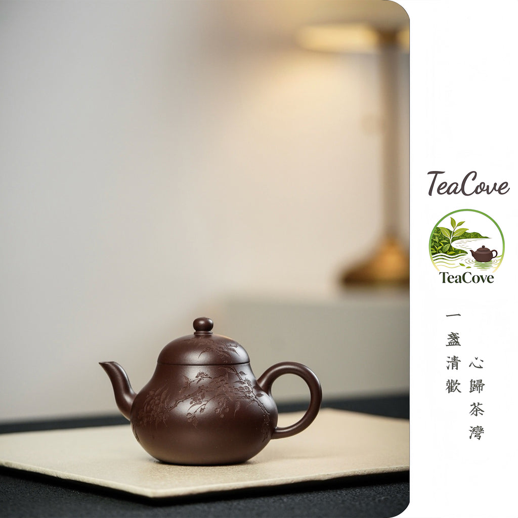 Xiao Li Xing  150cc - Yixing Zisha Purple Clay Teapot