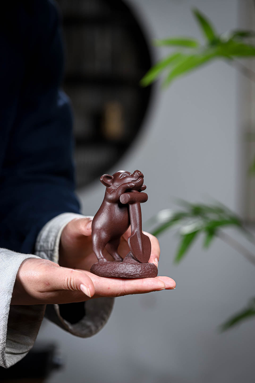 Fen Dou Zhu - Yixing Zisha Handmade Tea Pets