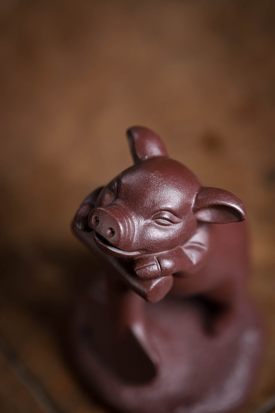 Fen Dou Zhu - Yixing Zisha Handmade Tea Pets