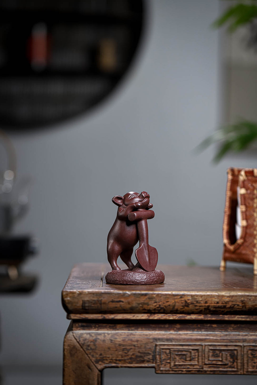 Fen Dou Zhu - Yixing Zisha Handmade Tea Pets