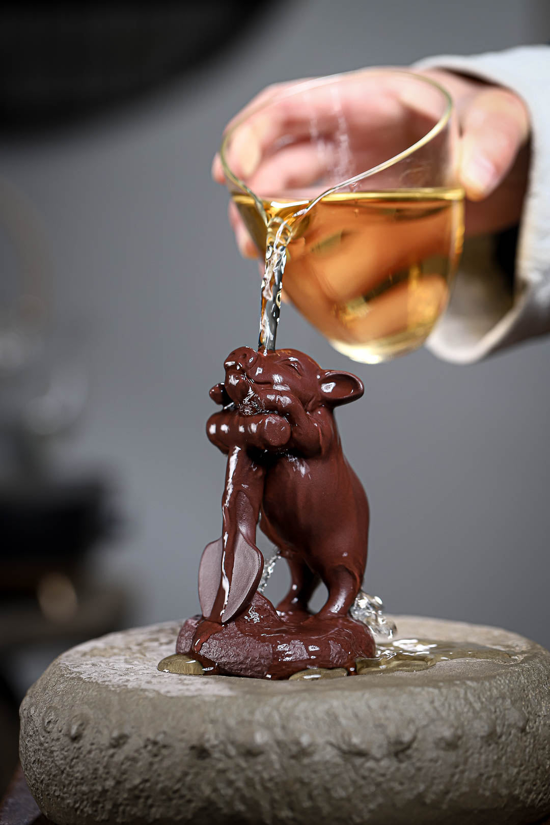 Fen Dou Zhu - Yixing Zisha Handmade Tea Pets
