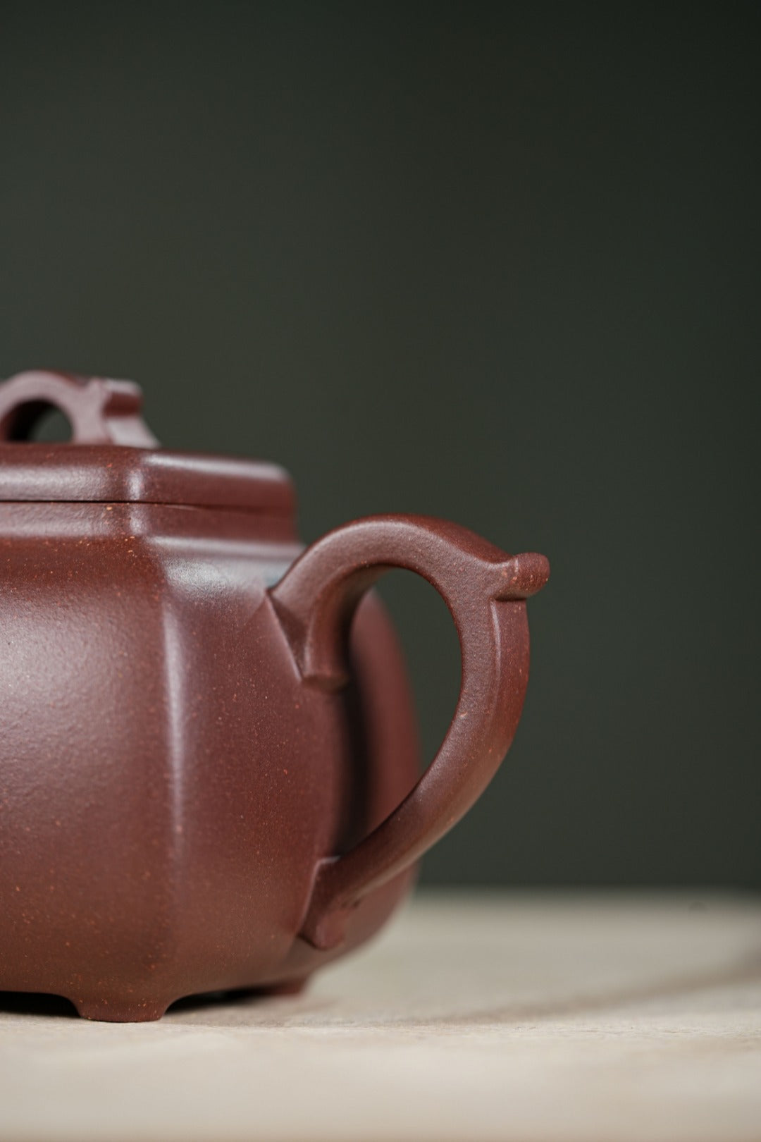 Yun Lu  225cc - Yixing Zisha Purple Clay Teapot