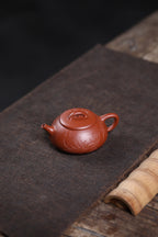 Qing Feng Shi Piao 130cc - Yixing Zisha Purple Clay Teapot