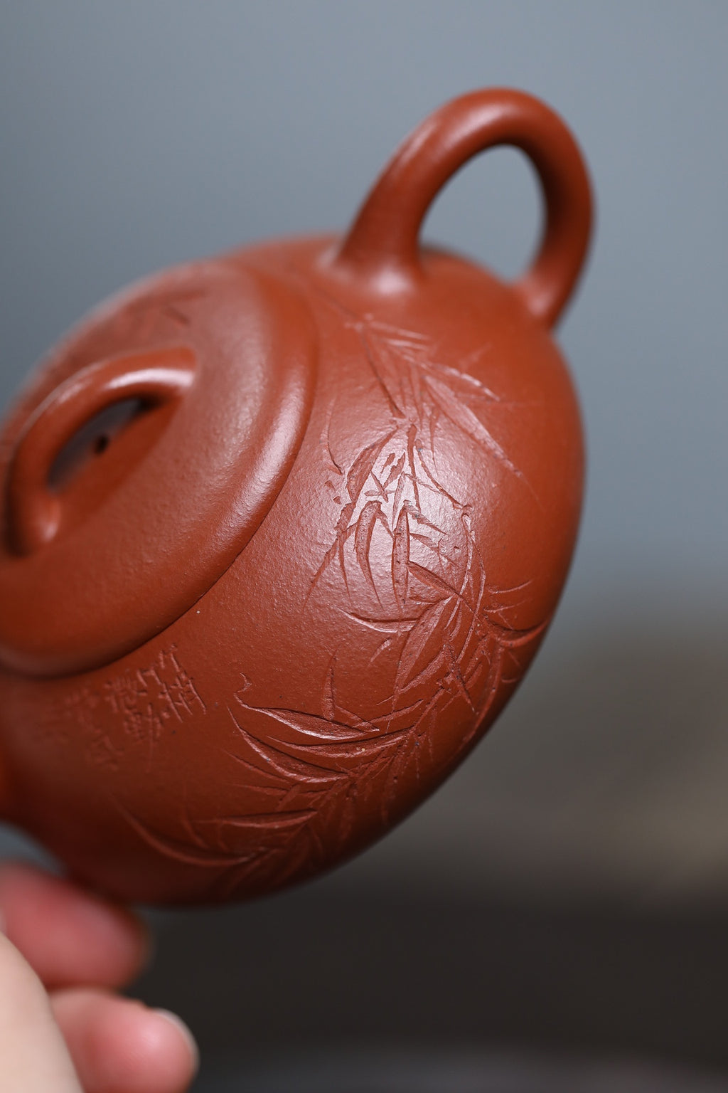 Qing Feng Shi Piao 130cc - Yixing Zisha Purple Clay Teapot