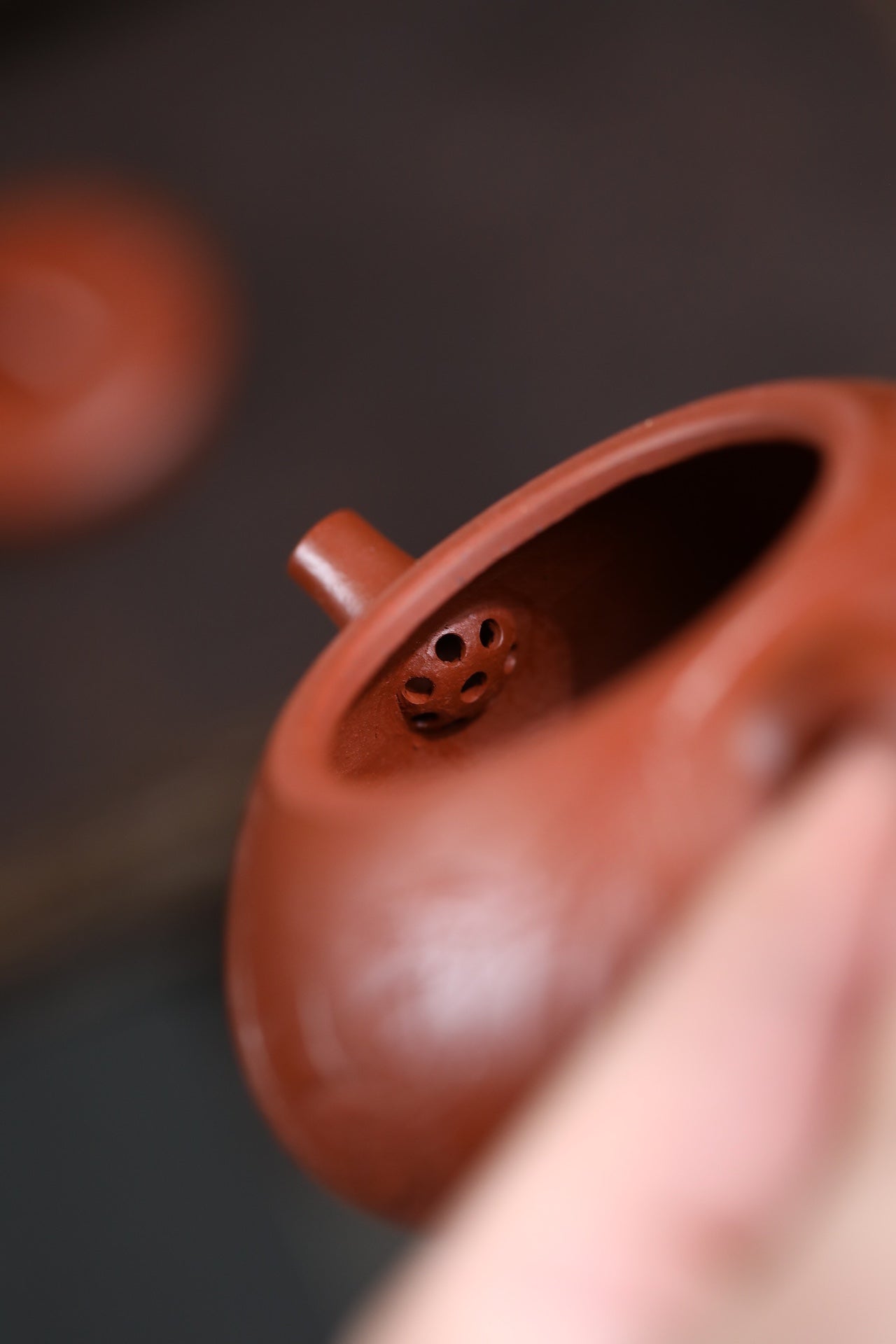 Qing Feng Shi Piao 130cc - Yixing Zisha Purple Clay Teapot
