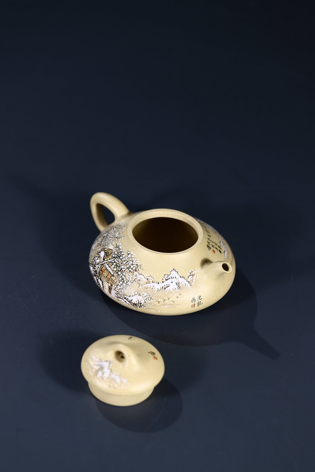 Cheng  Men Li Xue  170cc - Yixing Zisha Purple Clay Teapot