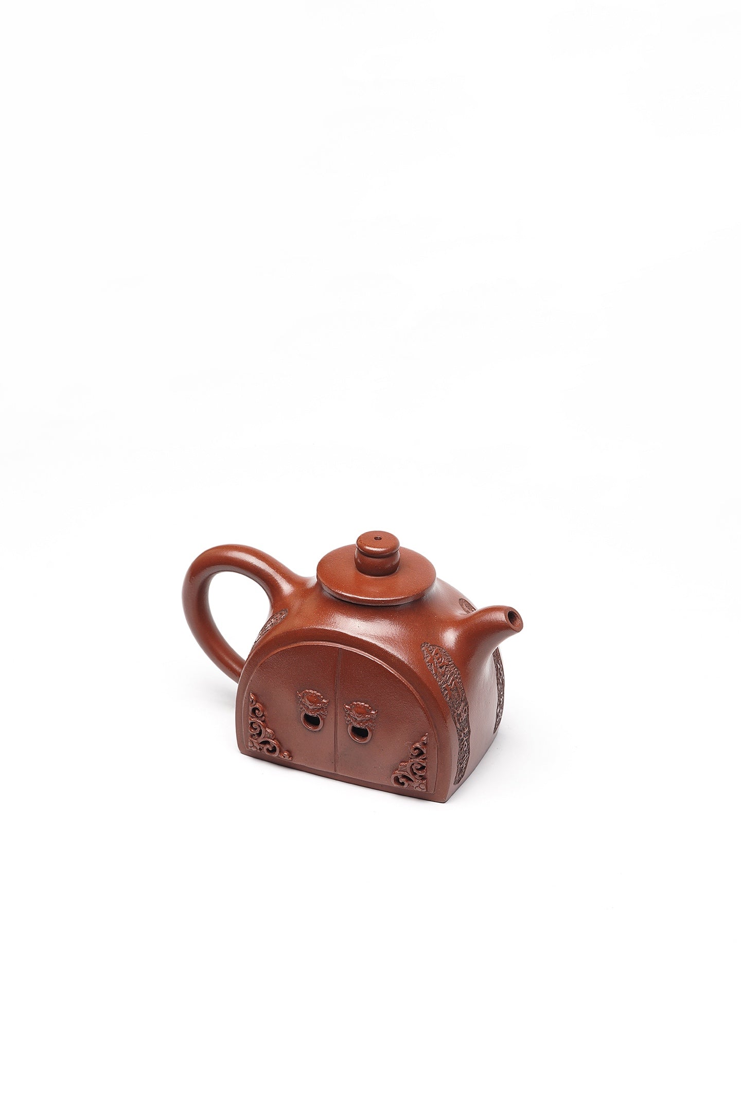 Rui Shi  260cc - Yixing Zisha Purple Clay Teapot