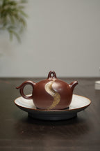 Ren Sheng Lu  420cc - Yixing Zisha Purple Clay Teapot