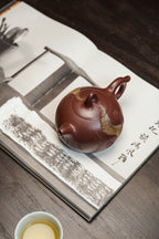 Ren Sheng Lu  420cc - Yixing Zisha Purple Clay Teapot