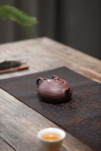 Fan Chen  160cc - Yixing Zisha Purple Clay Teapot