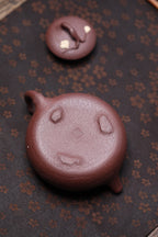 Fan Chen  160cc - Yixing Zisha Purple Clay Teapot