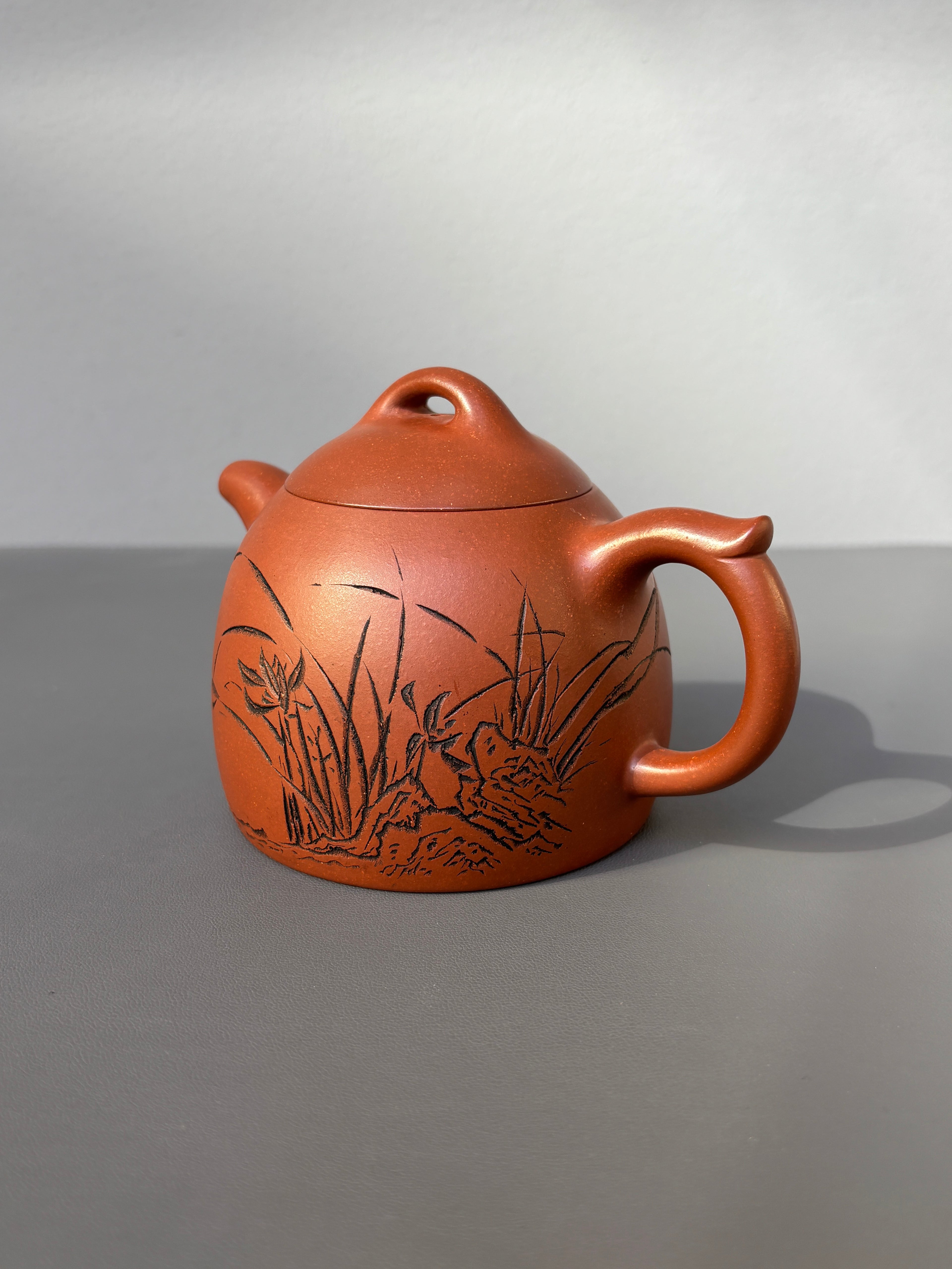 Qin Quan   295cc - Yixing Zisha Purple Clay Teapot
