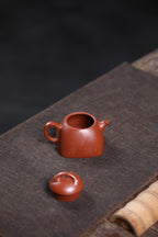 Si Fang Ru Yi Qin Quan  120cc - Yixing Zisha Purple Clay Teapot