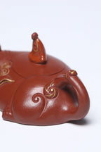 Qi Lin  150cc - Yixing Zisha Purple Clay Teapot