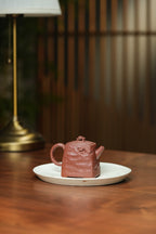 Tai Hu Shi Qu   140cc - Yixing Zisha Purple Clay Teapot