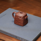 Tai Hu Shi Qu   140cc - Yixing Zisha Purple Clay Teapot