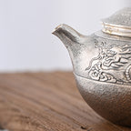 Xiang Long Na Fu  160ml   - Silver teapot