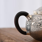 Xiang Long Na Fu  160ml   - Silver teapot