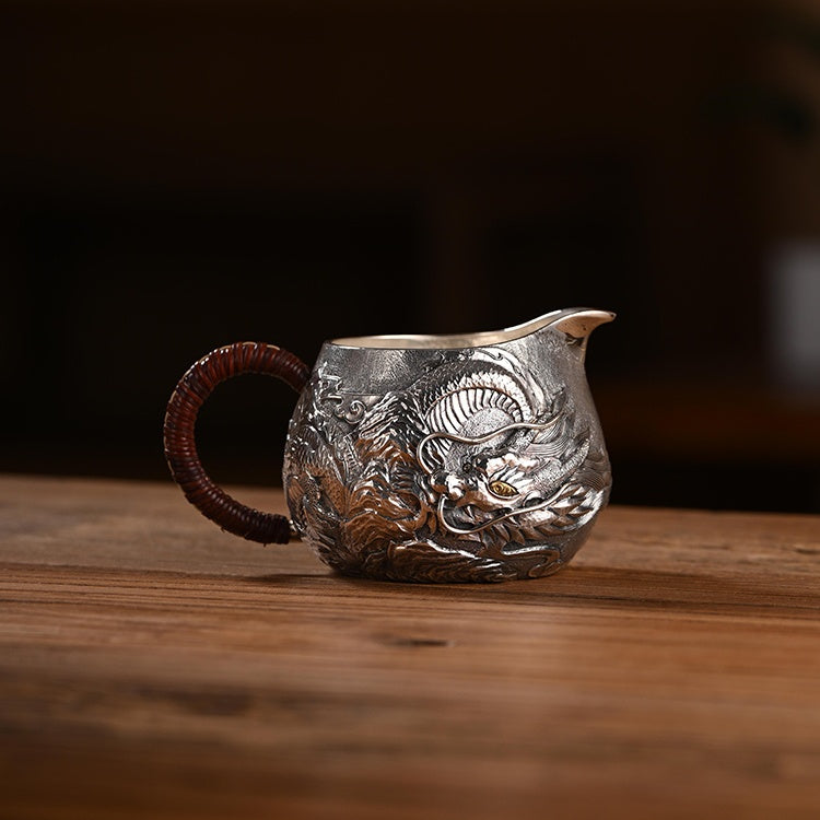 Shan Hai Long Yin  250ml  - Silver teapot