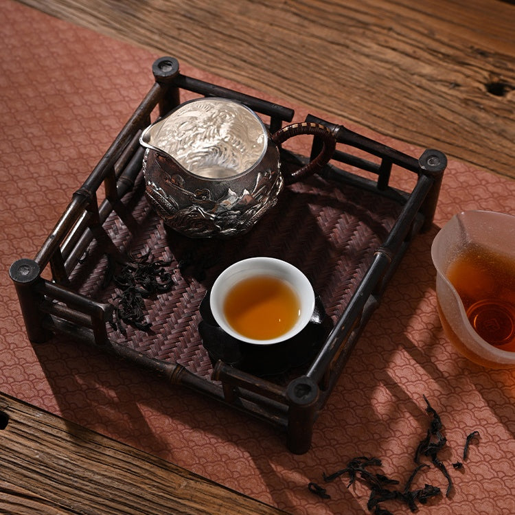 Shan Hai Long Yin  250ml  - Silver teapot