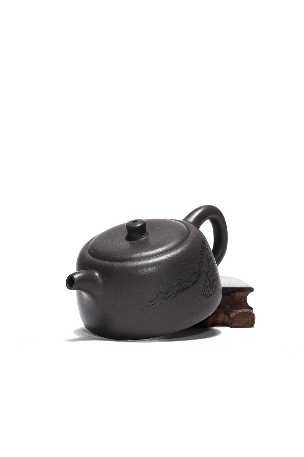 Jing Lan Hu  200cc - Yixing Zisha Purple Clay Teapot