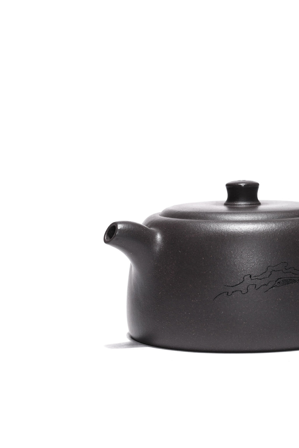 Jing Lan Hu  200cc - Yixing Zisha Purple Clay Teapot