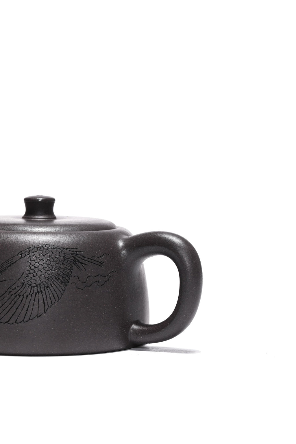 Jing Lan Hu  200cc - Yixing Zisha Purple Clay Teapot