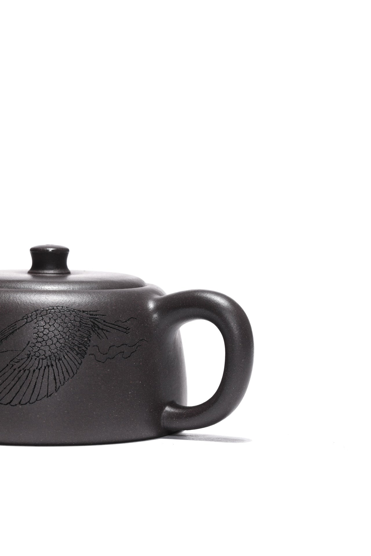 Jing Lan Hu  200cc - Yixing Zisha Purple Clay Teapot