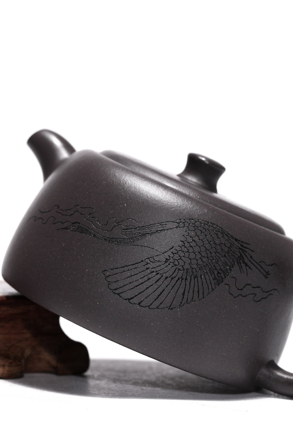 Jing Lan Hu  200cc - Yixing Zisha Purple Clay Teapot
