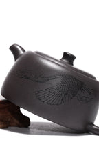 Jing Lan Hu  200cc - Yixing Zisha Purple Clay Teapot