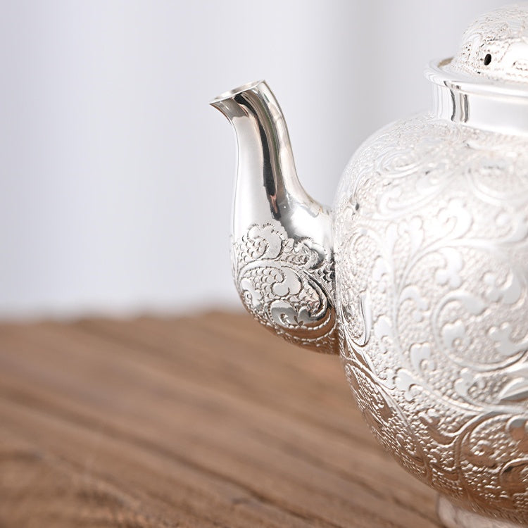 Yin Ting  200ml - Silver teapot