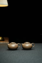 Xiao Ju Lun  90cc - Yixing Zisha Purple Clay Teapot