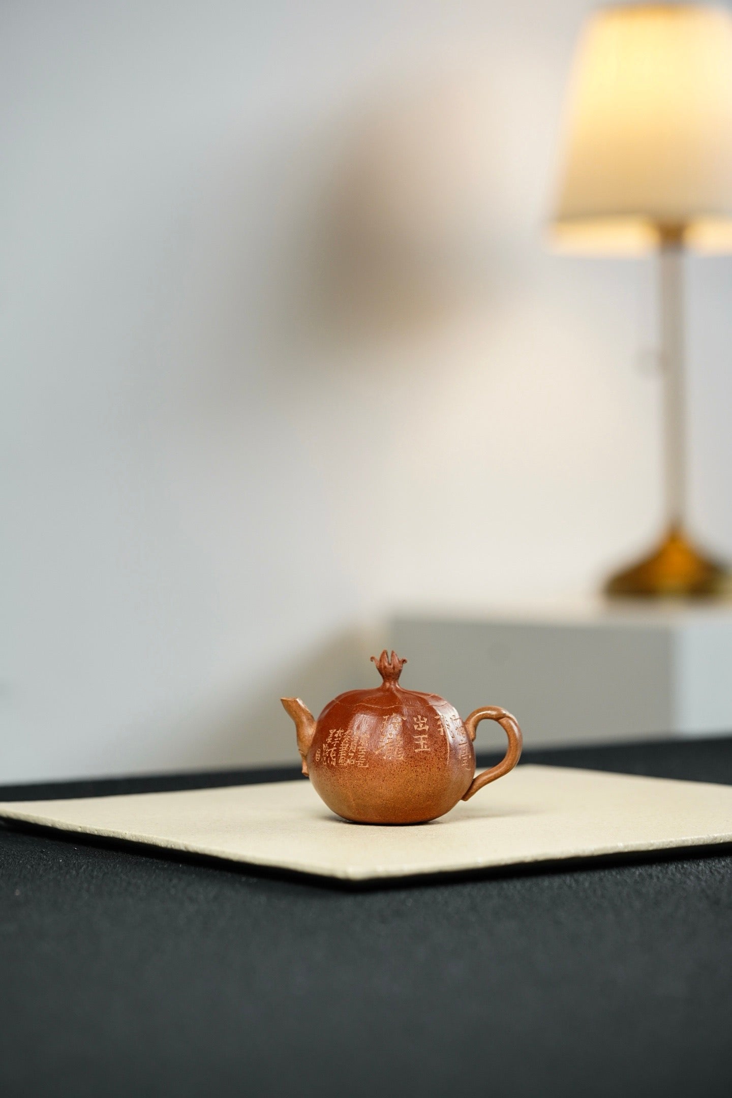 Xiao Shi Liu  100cc - Yixing Zisha Purple Clay Teapot