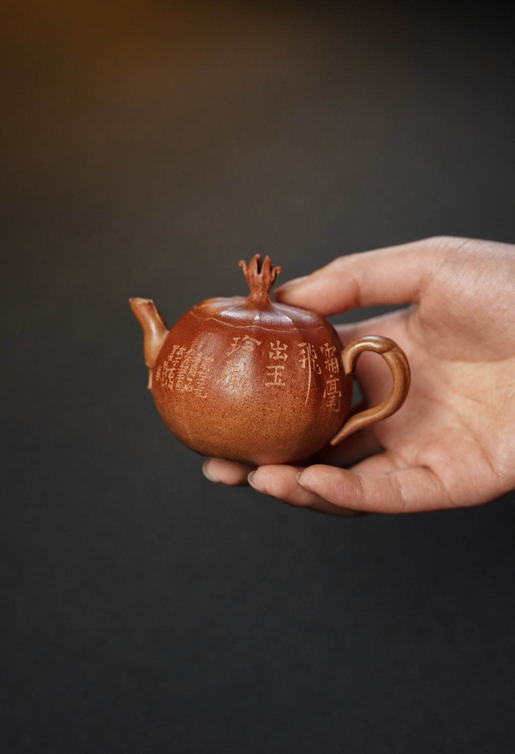 Xiao Shi Liu  100cc - Yixing Zisha Purple Clay Teapot