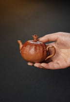 Xiao Shi Liu  100cc - Yixing Zisha Purple Clay Teapot