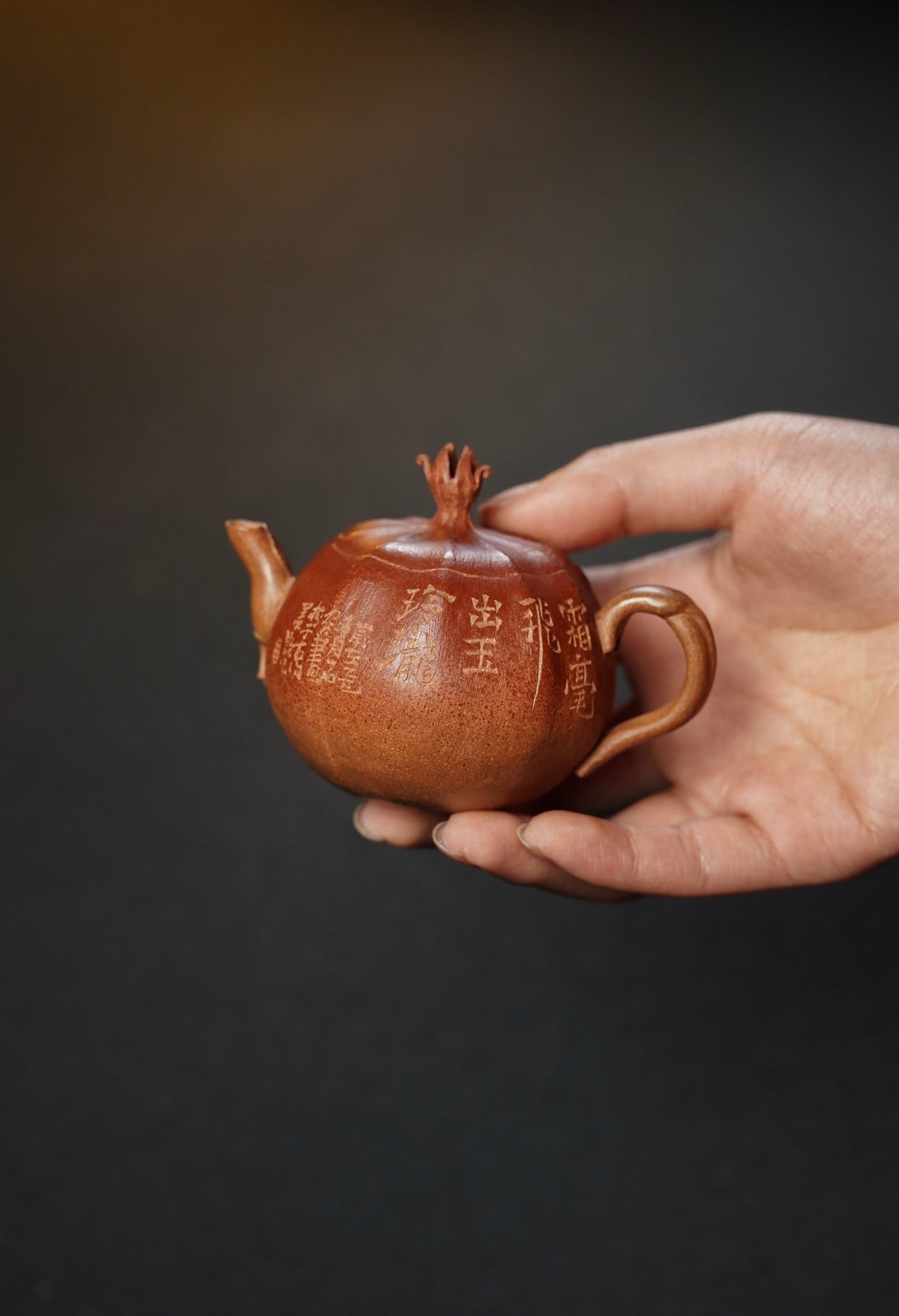 Xiao Shi Liu  100cc - Yixing Zisha Purple Clay Teapot