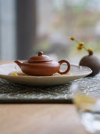Ai Pan Hu  60cc - Yixing Zisha Purple Clay Teapot