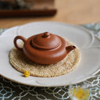 Ai Pan Hu  60cc - Yixing Zisha Purple Clay Teapot