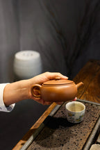Rong Ling  200cc - Yixing Zisha Purple Clay Teapot