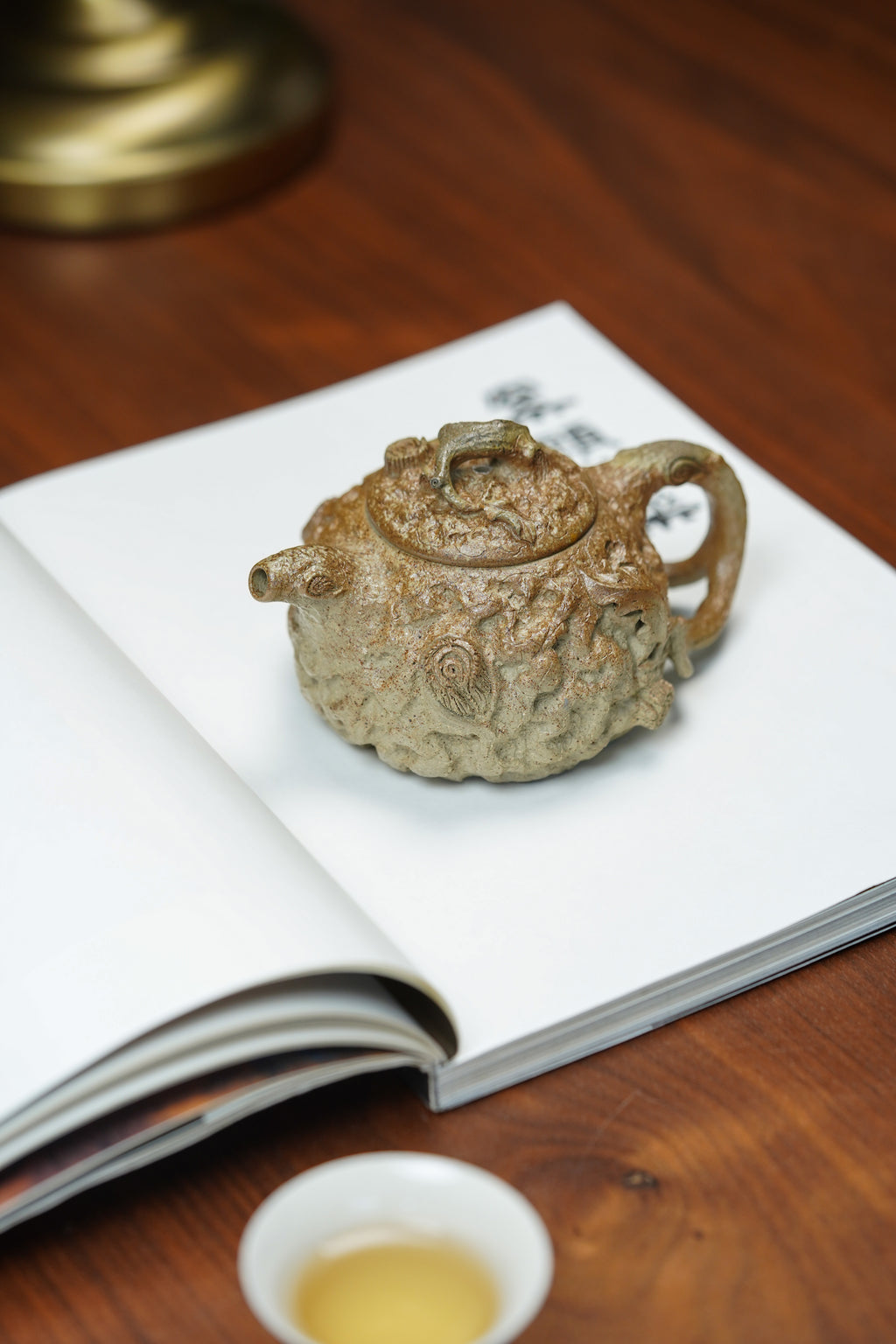 Gu Mu Feng Chun  230cc - Yixing Zisha Purple Clay Teapot