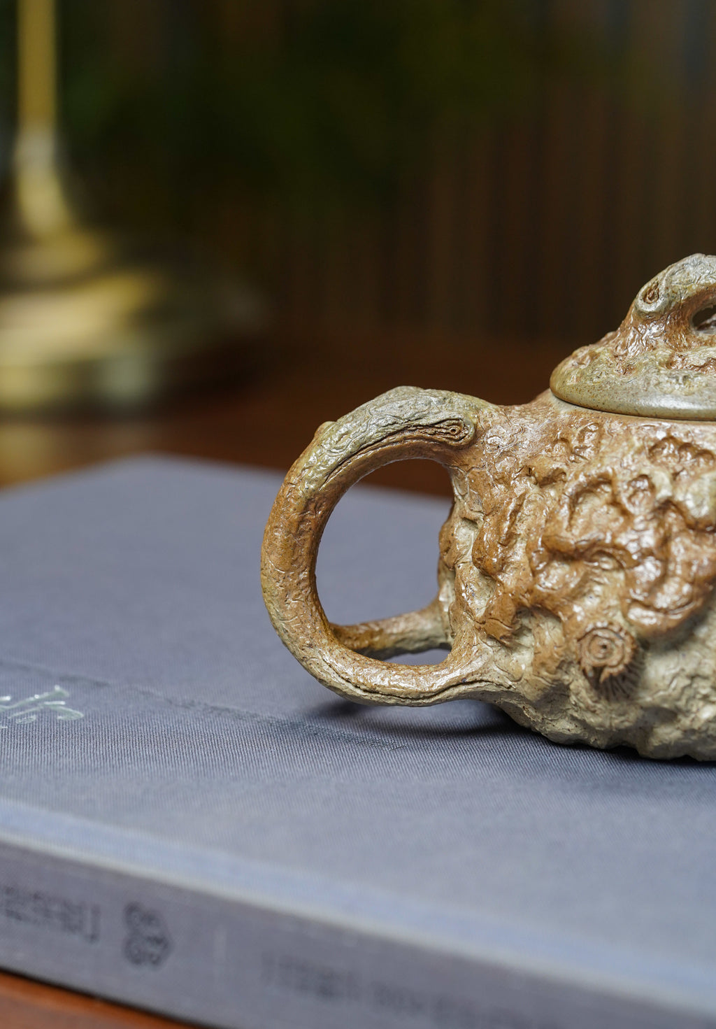 Gu Mu Feng Chun  230cc - Yixing Zisha Purple Clay Teapot