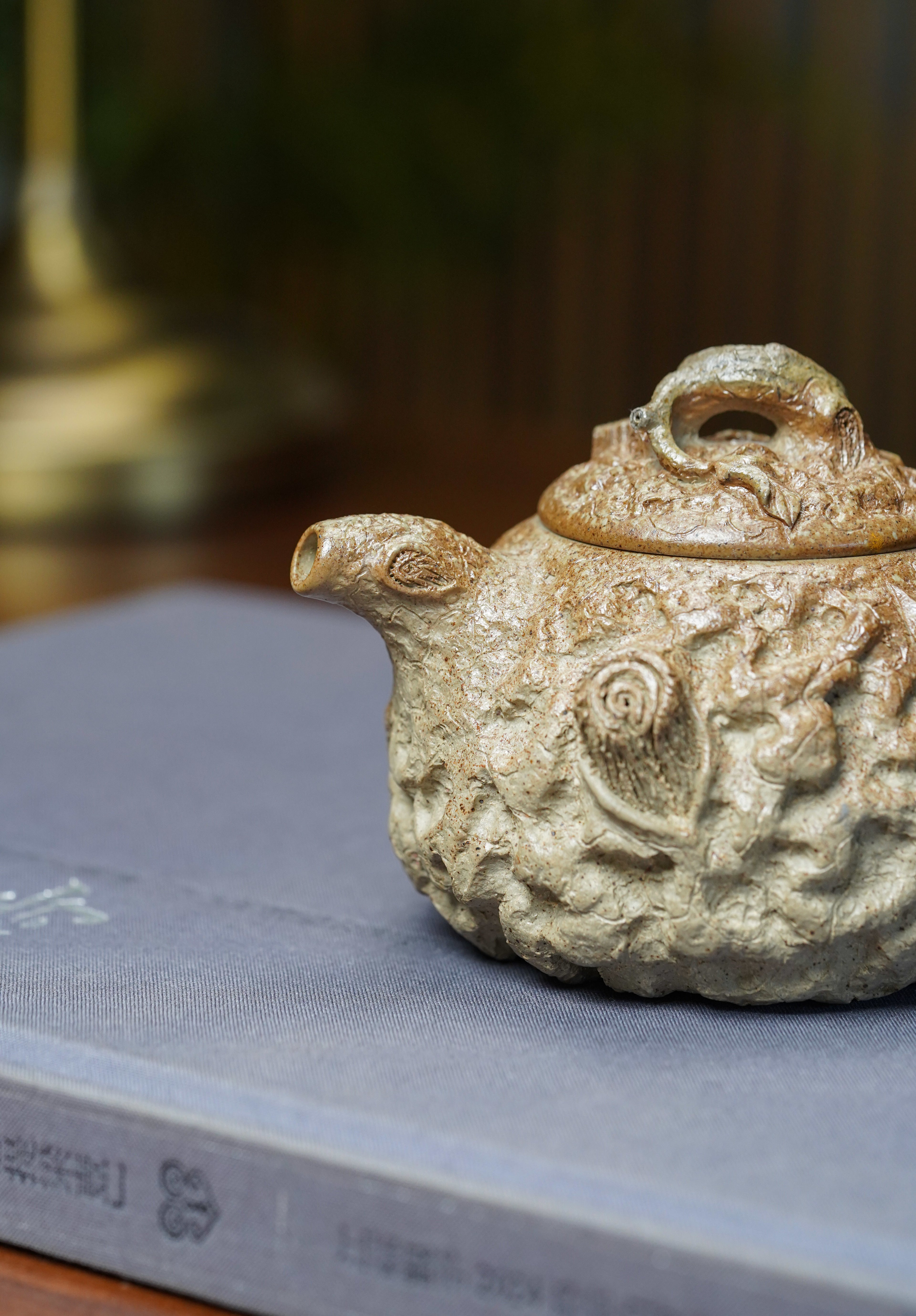 Gu Mu Feng Chun  230cc - Yixing Zisha Purple Clay Teapot