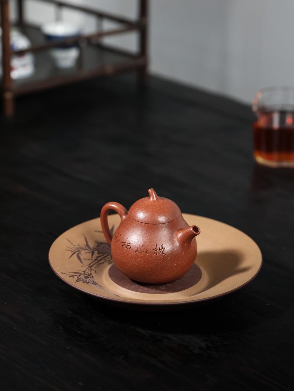 Qie Gua   200cc - Yixing Zisha Purple Clay Teapot