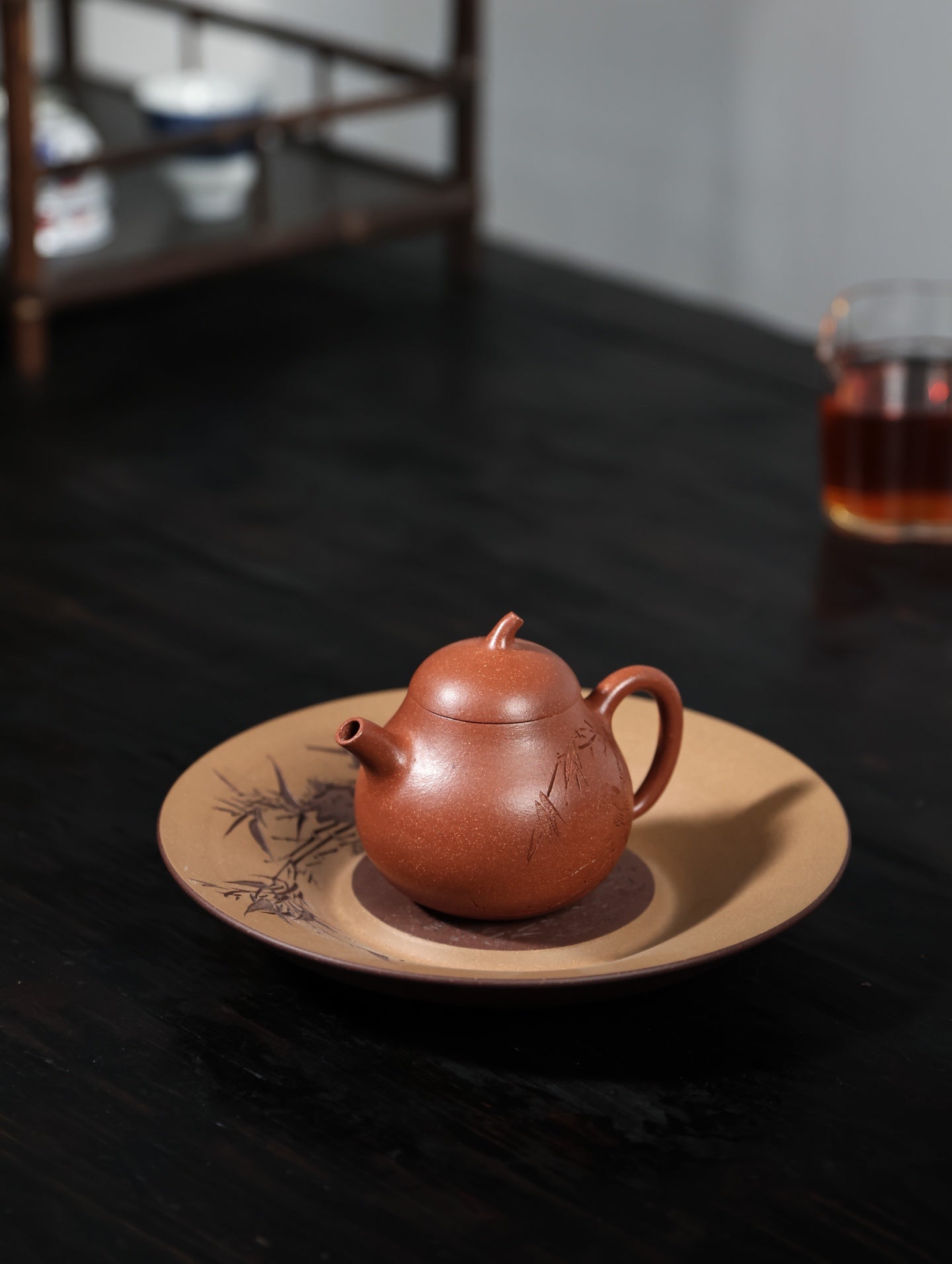 Qie Gua   200cc - Yixing Zisha Purple Clay Teapot