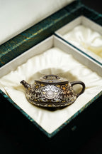 Yue Piao  160cc - Yixing Zisha Purple Clay Teapot